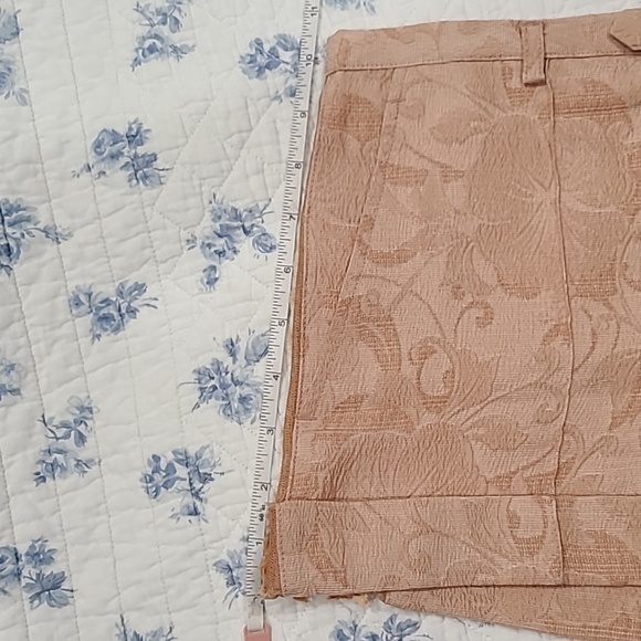 Jean paul gaultier silk floral shorts with lace - Picture 5 of 5